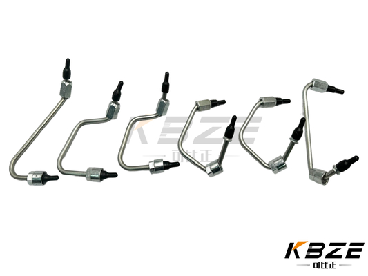 کیفیت بالا KOMATSU SAA6D107E-1 PC200-8 6754-71-5210 6754-71-5220 لوله تزریق سوخت / ارزیابی خط سوخت فشار بالا
