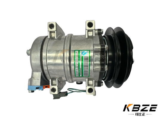 اکسوااتور R134A کمپرسور هوا SE5H14 24V برای HITACHI EX200-6 ZAX200-6 اکسوااتور