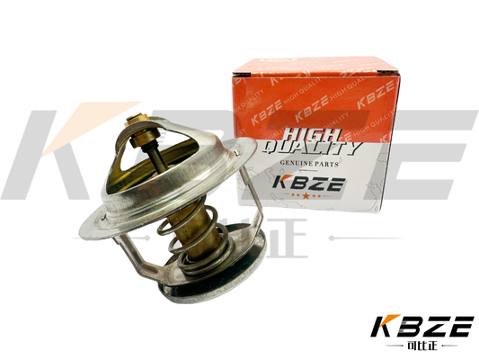 6D95 600-421-6360 KBZE قطعات موتور ترموستات 82°C برای PC200-6 PC210-6 PC220-6 PC250-6