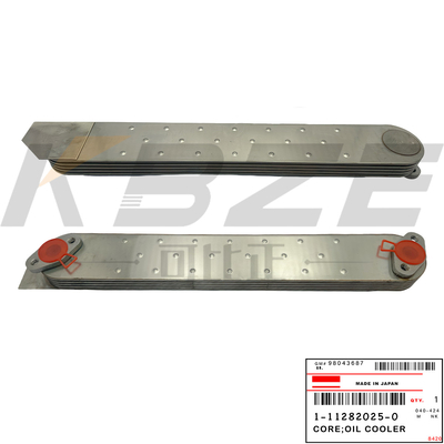 KBZE ISUZU 6BG1 1-11282025-0 هسته خنک کننده روغن موتور 5P برای HITACHI EX200-5 ZAX200-5