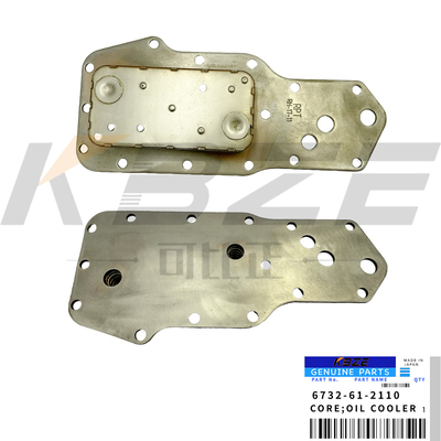 5P موتور روغن خنک کننده هسته برای KOMATSU 4D102 6732-61-2110 CUMMINS 4BT موتور حفاری