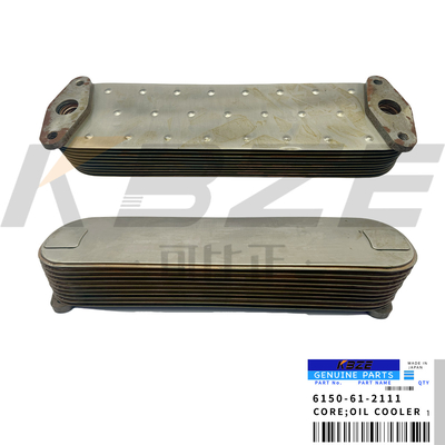 6152-62-2210 PC400 موتور حفاری 3P 7P 8P 10P کولر روغن هسته 6150-61-2111 6150-61-9320 FITS 6D125 موتور