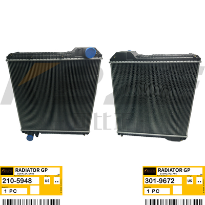 KBZE BRANDS 301-9672 210-5948 CAT C4.4 RADIATOR FIT FOR 416E 420E 432E 444E بارگیری کفش پشتی