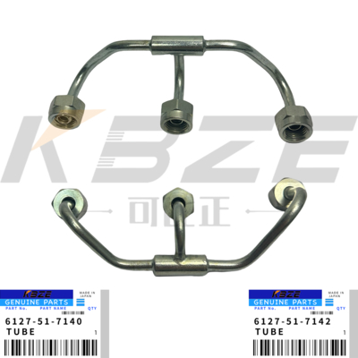 بولدوزر D155A 6127-51-7140 6127-51-7142 KOMATSU S6D155-4 لوله روغن میل بادامک موتور